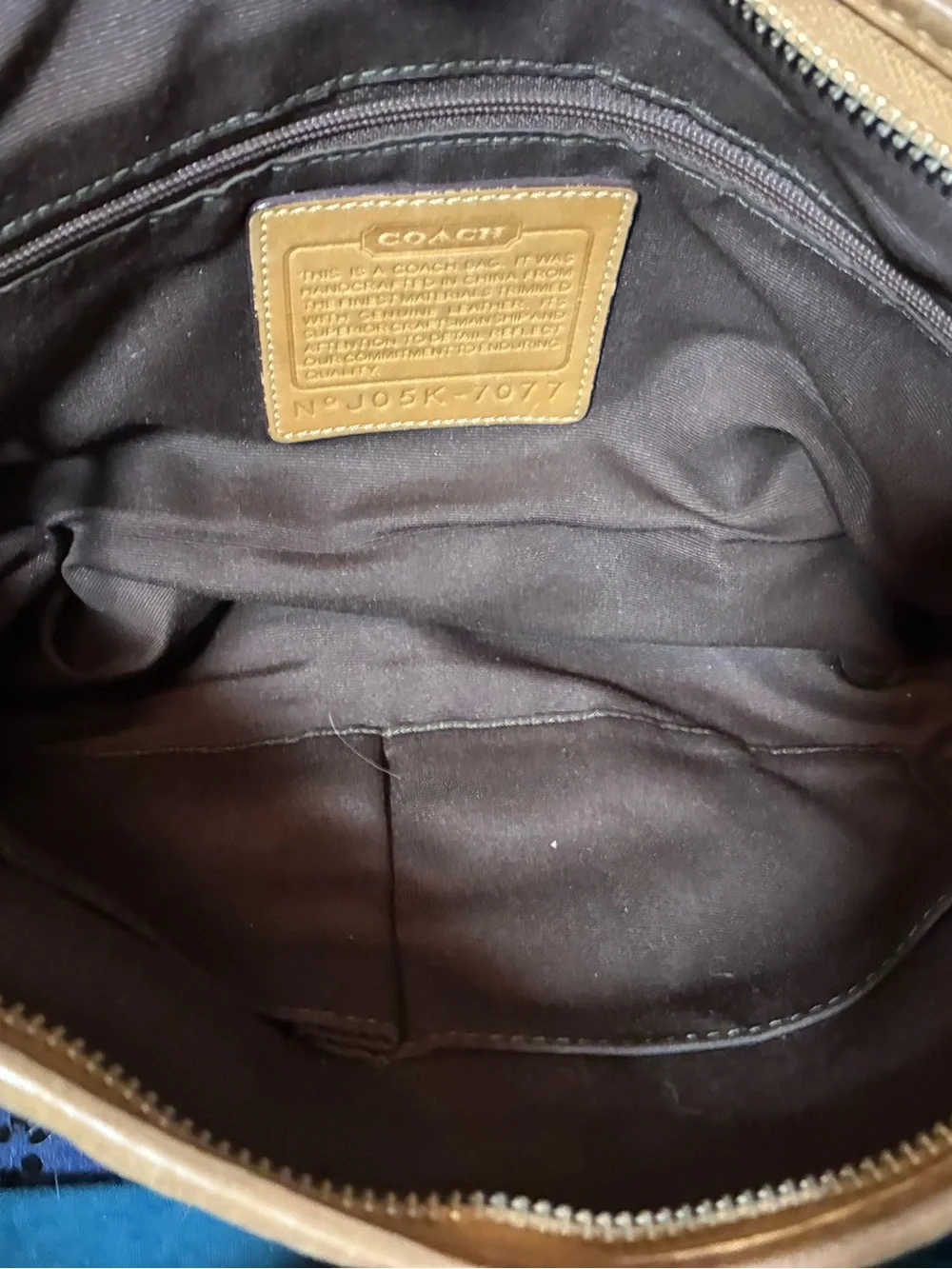 Coach Hampton Buckle Shoulder Bag